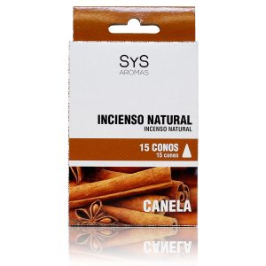 Incienso en Cono SyS - Canela 15un