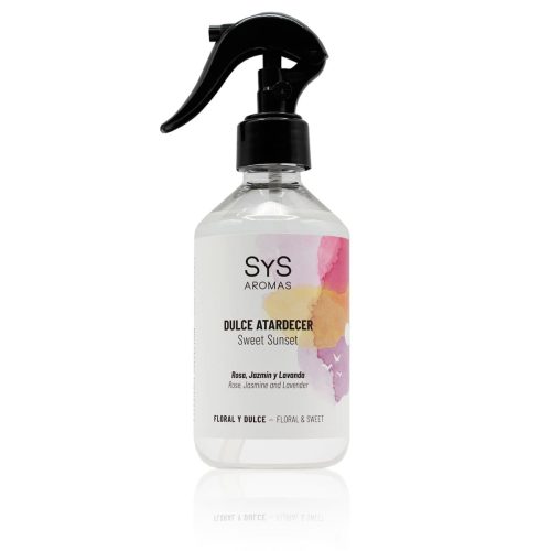 Ambientador Pulverizador Dulce Atardecer 300 ml Experience SYS Aromas