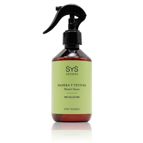 Ambientador Pulverizador Madera y Vetiver 300 ml 1991 SYS Aromas