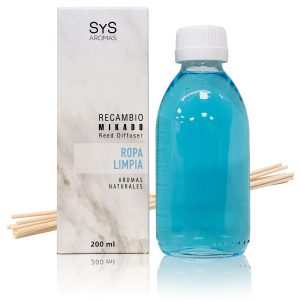 Recambio Mikado SyS 200ml + Palos - Ropa Limpia