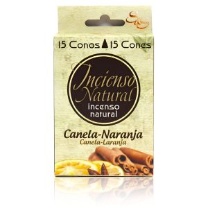 Incienso en Cono SyS - Canela Naranja 15un