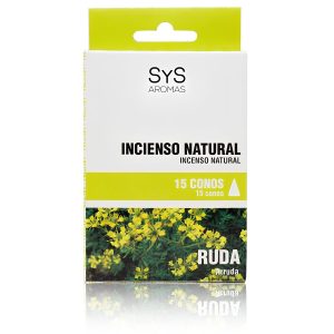 Incienso en Cono SyS - Ruda 15un