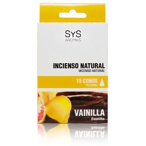 Incienso en Cono SyS - Vainilla 15un