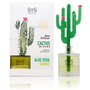Deco Difusor SyS Cactus - Aloe Vera/Bambú 90ml